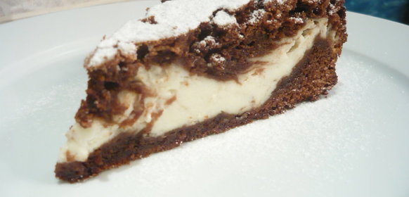 Шоколадный пирог с маскарпоне