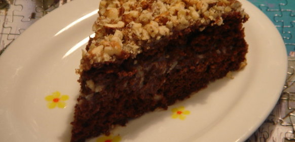 Шоколадно - кокосовый торт(турецкий шоколадный пирог)