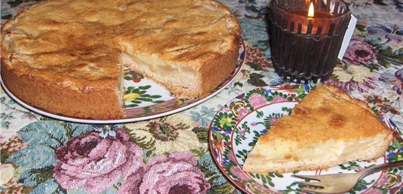 Пирог Яблоки в сметане (вариант)