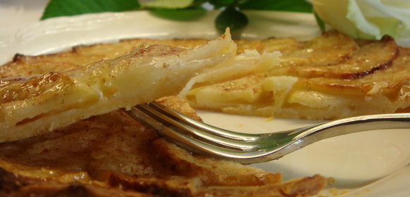 Классический французский яблочный пирог