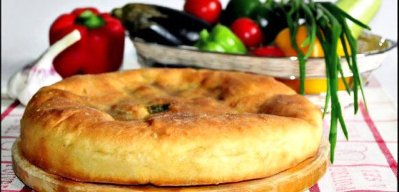 Осетинские пироги со свекольными листьями и сыром (Цахараджин)