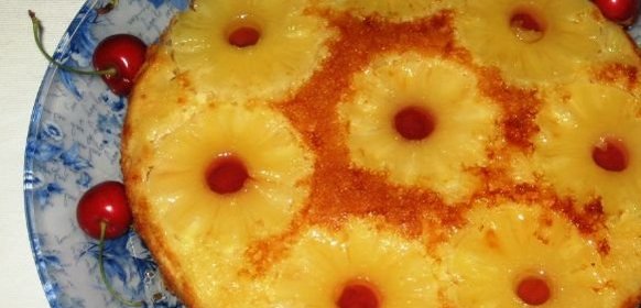 Итальянский ананасовый пирог