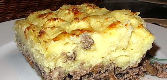 Картофельная запеканка по мотивам Пастушьего пирога (Shepherds pie)