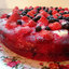 Летний пирог с ягодами в мультиварке (вариант №2)
