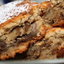 Сливочный пирог с орехами и халвой