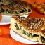 Пирог со шпинатом и сыром