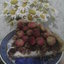 Пирог творожный с лесными ягодами