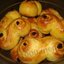 булочки Святой Люции плюшки с творогом из дрожжевого теста