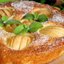 Кукурузно - манный пирог с грушами