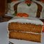 Морковный пирог из кукурузной муки.