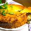 Амишский пирог с начинкой из лука и мака
