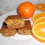 Постный апельсиновый пирог с отрубями