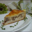 Пирог из слоеного теста с курицей, шампиньонами и опятами в сырно-сливочном соусе