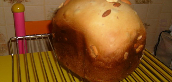 Сдобный пирог с изюмом(для хлебопечки)