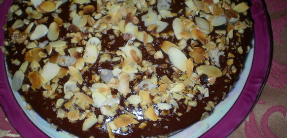 Шоколадный пирог с шоколадной глазурью для шокоголиков