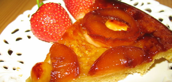 Перевернутый пирог (Tarte Tatin) с абрикосами