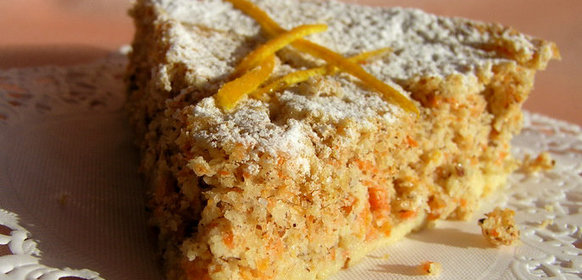 Итальянский морковный пирог Torta di carote dietetika