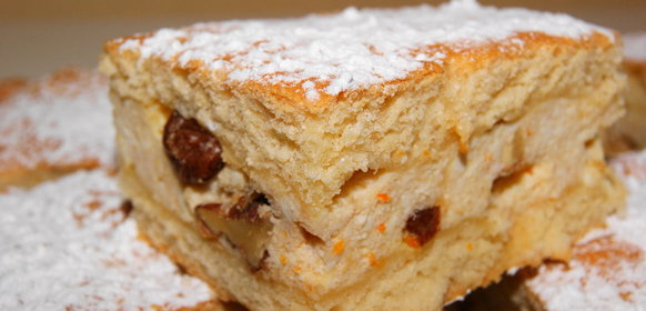 Традиционный румынский творожный пирог